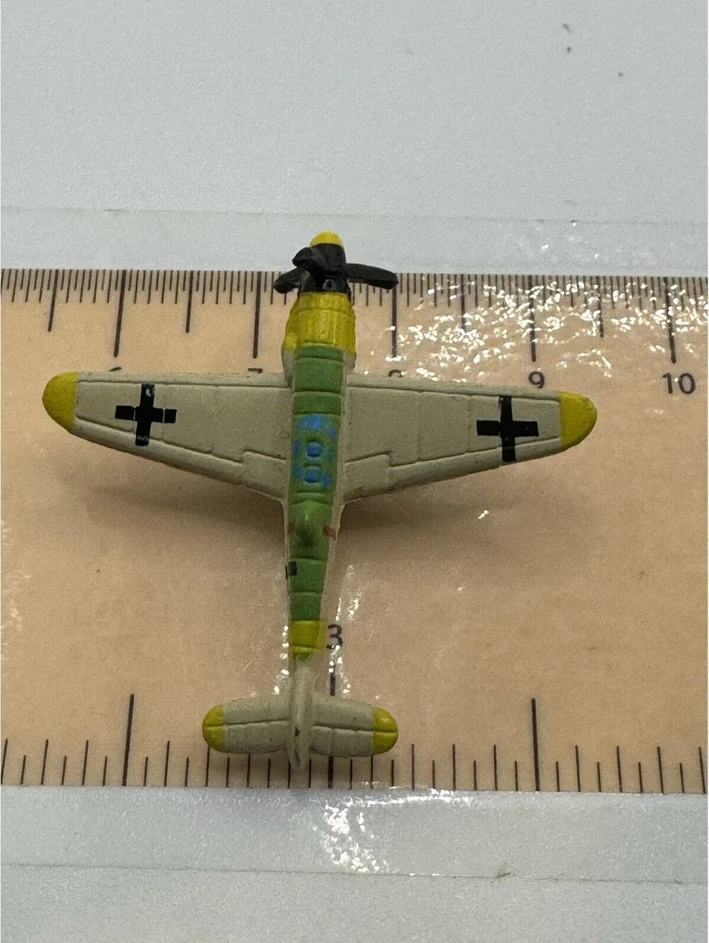 2 1987 Galoob Micro Machine Flighter Jets - Japanese A6M & Messerschmitt Bf-109